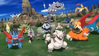 Pokémon xy&z, bữa tiệc do Pokémon mega mang đến