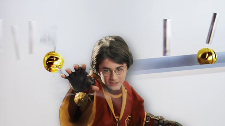 Golden Snitch memainkan lagu tema Harry Potter