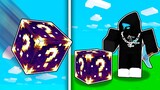 So they added COSMIC lucky blocks in Roblox Bedwars..