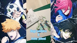 Gambar Nagi seishiro x Aoba johsai