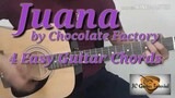 Juana - Chocolate Factory Guitar Chords (4 Easy Guitar Chords) (Guitar Tutorial)