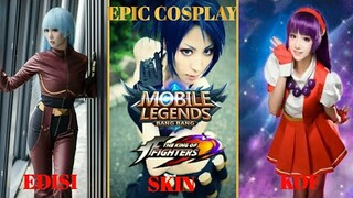 BEST COSPLAY MOBILE LEGENDS EDISI SKIN KING OF FIGHTER