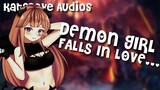 ASMR roleplay - Demon girl falls in love ||Demon || Anime girlfriend ASMR roleplay
