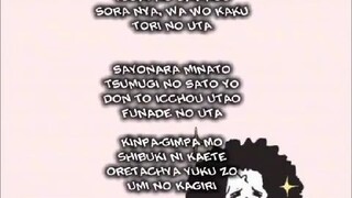 Bink sake - One piece song 🎵🎶