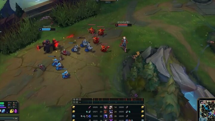 LZ Khan - Camille vs Jayce - Highlight các tay chơi Hàn quốc