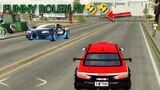 funny roleplay i turn my design car into scrap car then funny moments happen car parking multiplayer