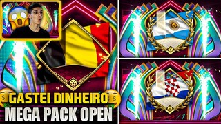 FUI EM BUSCA DO ÍCON 107+ NO MEGA PACK OPEN🔥 GASTEI DINHEIRO E OLHA OQUE DEU😱... | FIFA MOBILE 23