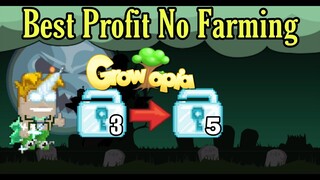 Growtopia Best Profit with 3DL in 1 day (No farming)