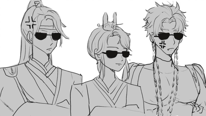 Codename Yuan (Sun Ce x you x Fu Rong) I'll pinch your hips