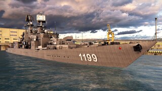 Modern Warships: RF ANCHAR in action. online match