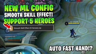 Latest ML Config Anti Lag 60 Fps Smooth Skill Effect Edith Patch - MLBB