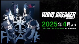 RESMI! WIND BREAKER SEASON 2 DIUMUMKAN!!!