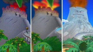 Evolution of DK Mountain Tracks in Mario Kart Games (2003 - 2022)