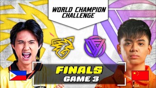 ONIC PH vs DFYG GAME 3 - PH vs CN - WORLD CHAMPION CHALLENGE - FINAL MATCHES