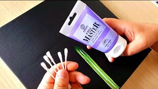 KING ART N  359  ALLIUM PAINT FLOWER STEP BY STEP