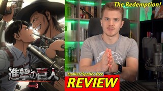 Attack On Titan - Season 3 REVIEW