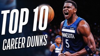 Anthony Edwards Top 10 Career Dunks 👀