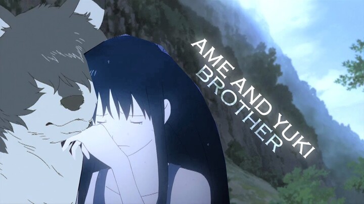 Ame and Yuki (Wolf Children) - Brother