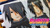 Drawing Sasuke uchiha in different anime Styles | Boruto: Naruto next generations
