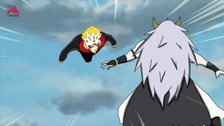 Shinju Otsutsuki dan Naruto Cyborg saling membalas - Boruto Two Blue Vortex 654