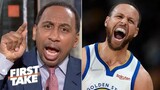 FIRST TAKE "Stephen Curry The Leader has Champion Mindset" - Stephen A on Warriors win NBA Finals