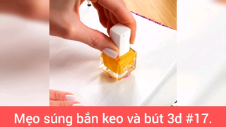 Thủ thuật với keo nóng cho bạn