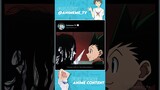 Killua reactions are priceless 😂 #anime #shorts