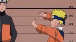 Naruto và Naruto bé nhỏ so sánh chiều cao của mình~