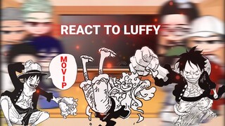 Past marine react to Luffy | JoyBoy | gacha |