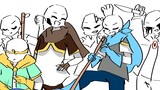 Drawing of Undertale au