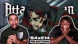 HE'S A STRAIGHT UP SAVAGE!! - Attack On Titan Season 4 Episode 14 Reaction "Savagery"