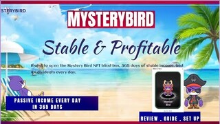 MysteryBird New Nft Game review | 365 Days of Earnings ( Tagalog )