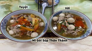 Món Mì Gói Súp Thần Thánh - Món ăn là ghiền, làm cầu kì nhưng cho ra kết quả ngon tuyệt vời luôn!!!