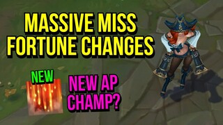 Massive Miss Fortune Changes | Is she Gonna Be AP Champion? | League of Legends