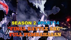 SOLO LEVELING SEASON 2 #PART14 | MONARCHS WAR ARC FULL PEMBAHASAN !!!