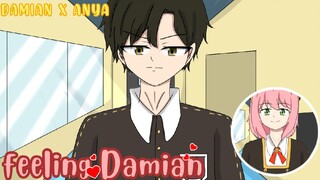 perasaan Damian💕 || Damian x anya || parodi anime spyxfamily