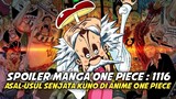 Spoiler One Piece Chapter 1116 : Asal-usul Senjata Kuno