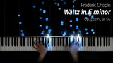 Chopin - Waltz in E minor, op. posth., B.56