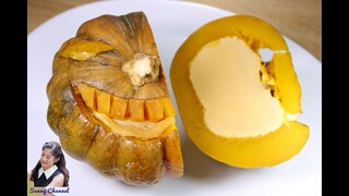 สังขยาฟักทอง ฮาโลวีน : Halloween Pumpkin Custard l Sunny Channel