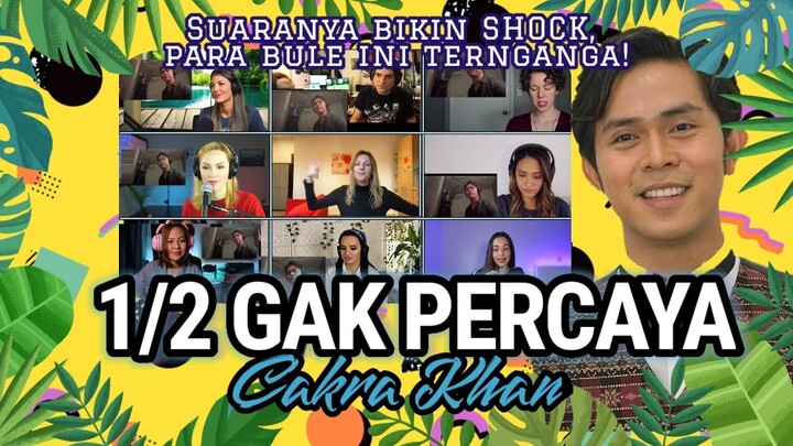 VOCAL KILLER CAKRA KHAN BIKIN CEWEK BULE INI SHOCK SETENGAH GAK PERCAYA