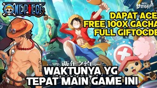 Cobain Game One Piece Dream Pointer Versi Ramah Dapat 100x Gacha Dpat Ace B5 Dan Full Giftcode Juga!