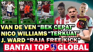 APA NIH? NICO 100, VAN DE VEN 99, WARD 102 LENGKUNGAN! POTW PENUH KEJUTAN DAN BANTAI TOP GLOBAL!