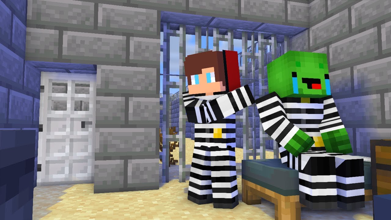 まいぜんアニメ 刑務所からの脱獄 Escape From Prison まいぜんシスターズ マインクラフト マイクラ マイクラアニメ Bilibili