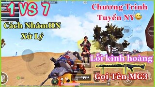 [PUBG Mobile] Cách NhâHNTV Xử Lý Khi 1 Vs 7 Bạn Cần Biết & | Chương Trình Tuyển NY❤️