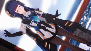 [Honkai Impact: Star Dome Railway MMD] Đôi tất đen của Pella được làm từ nước ~ [Âm thanh gốc của Ba