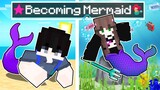 How We Became A MERMAID in Minecraft | OMO City