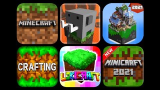 Minecraft PE (Cave&Cliffs)❌Minicraft 2021❌Mastercraft 2021❌Craftsman❌Crafting&Building❌Lokicraft