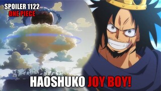 Spoiler Lengkap Chapter 1122 One Piece - Haoshuko Haki Mengerikan Joy Boy Menggetarkan Egghead!