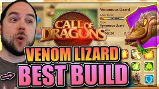 Best Venomous Lizard Skills [full pet guide] Call of Dragons