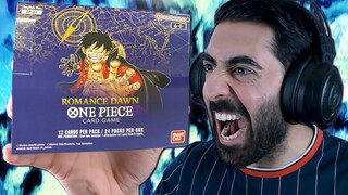 SECRETE RARE GEZOGEN im NEUEN One Piece Card Game Romance Dawn Display Opening🔥 One Piece Opening